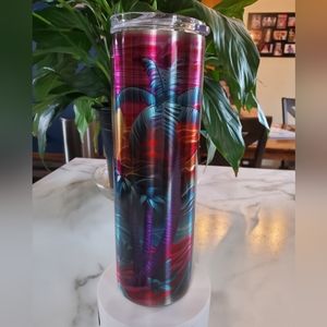 3D Art Palm Trees 30oz Tumbler 🎉sale